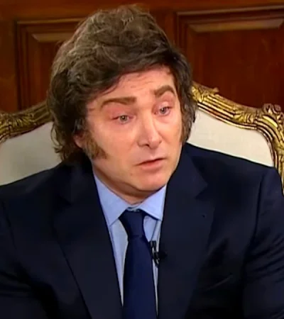 Javier Milei expuso su versión    /