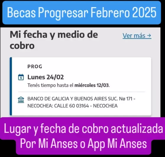Las fechas actualizadas en Mi ANSES