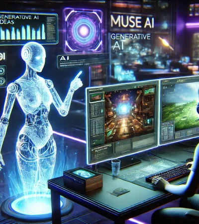 La inteligencia artificial Muse viene a cambiar el mundo de los videojuegos.