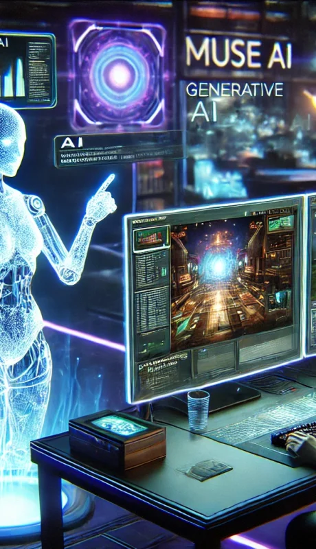 La inteligencia artificial Muse viene a cambiar el mundo de los videojuegos.