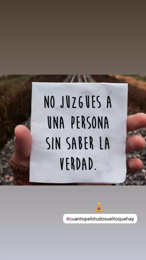 El mensaje de la esposa de Paredes en Redes Sociales