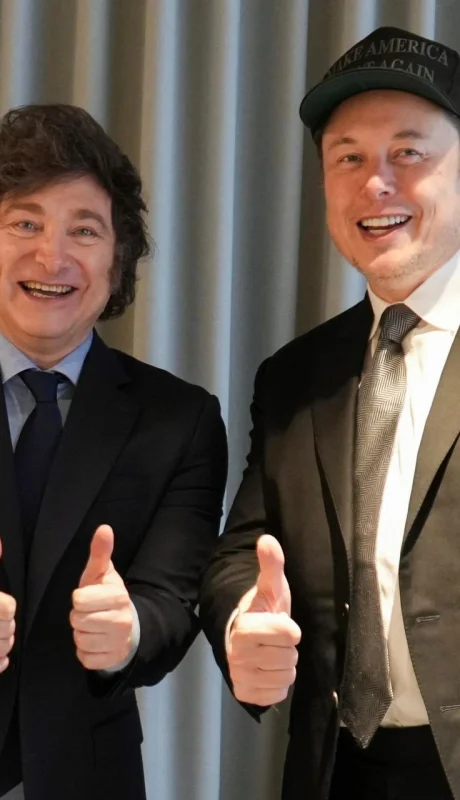 El presidente Milei le hizo un especial regalo a Elon Musk/