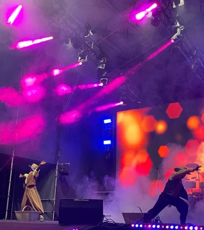 La tradicional Pisada de la Uva.