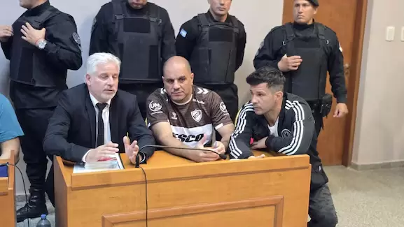 Leonardo Cositorto en el juicio.