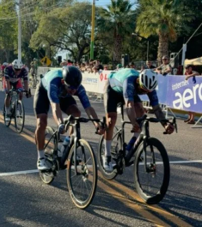 A pesar del calor, buena jornada de ciclismo en Mendoza