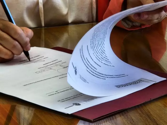 Firma del convenio