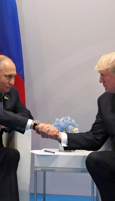 El líder ruso Vladimir Putin y el presidente de EE.UU. Donald Trump. (Foto: web)