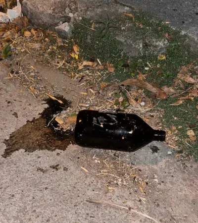 Una mujer fue atacado con ácido por su ex pareja