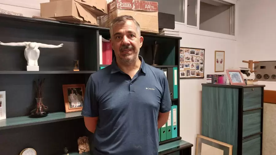 Gerardo Fernández, titular de la Confederación de Pymes Constructoras. Foto: Daniel Gallardo