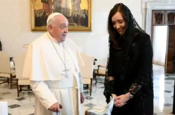 Victoria Villarruel se diferenció de Milei, y mostró preocupación por la salud del Papa