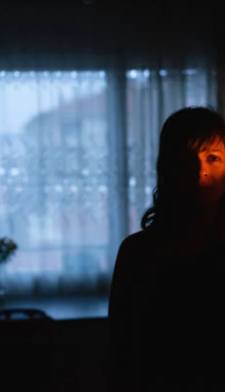 Vela frente al espejo.