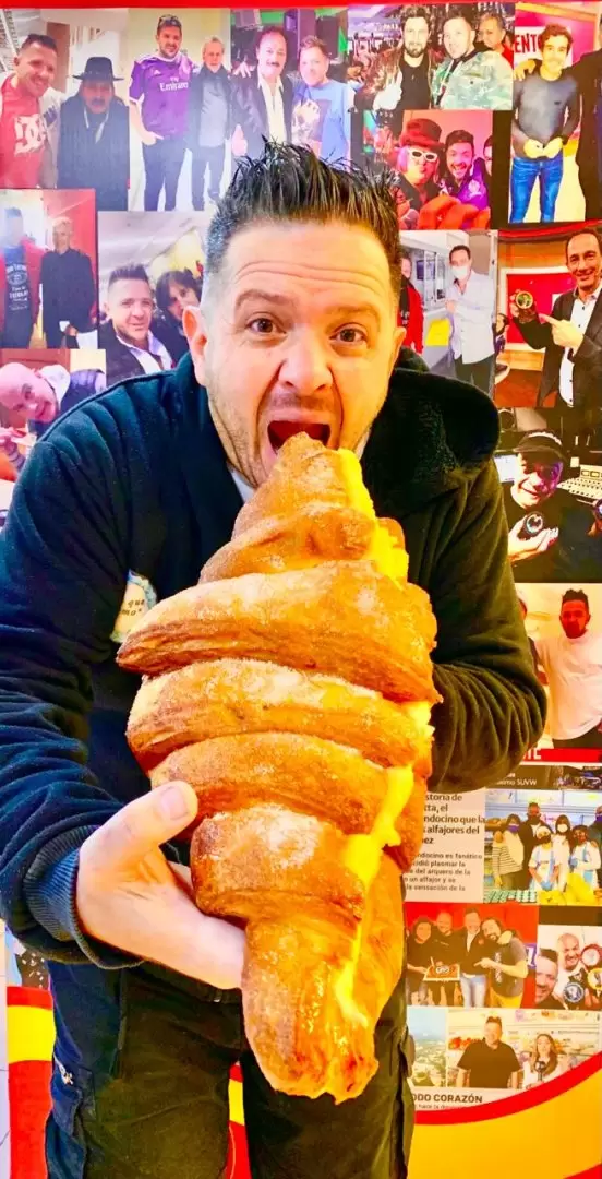 Cristian Di Betta y la factura más grande del país.