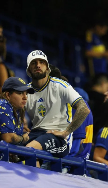 Los hinchas de Boca.