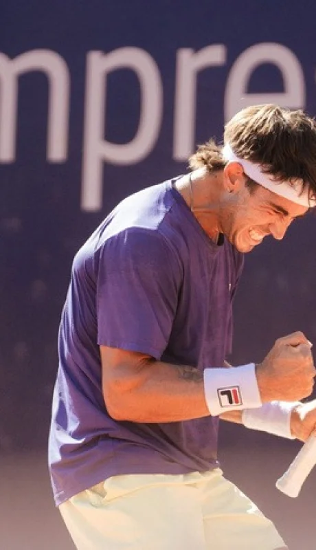 Francisco Comesaña festejó con todo