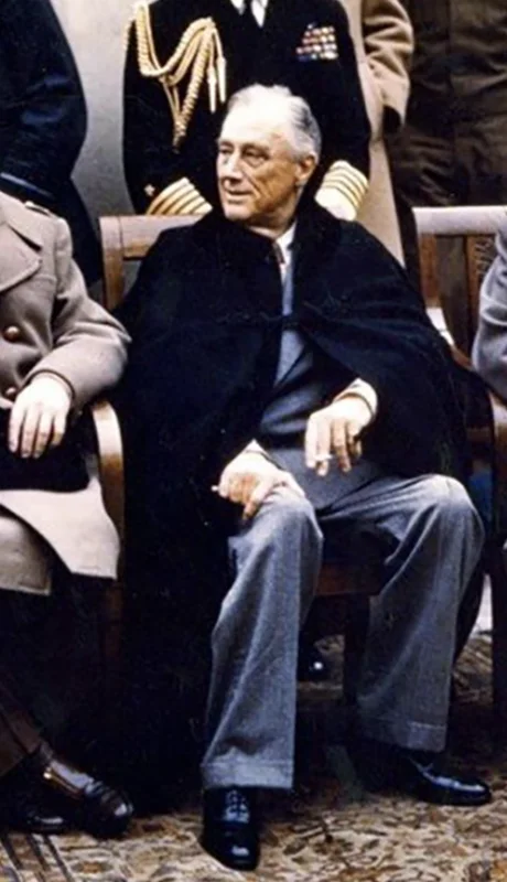 Los tres protagonistas de la cumbre de Yalta: Churchill, Roosevelt y Stalin. (Foto: archivo web)