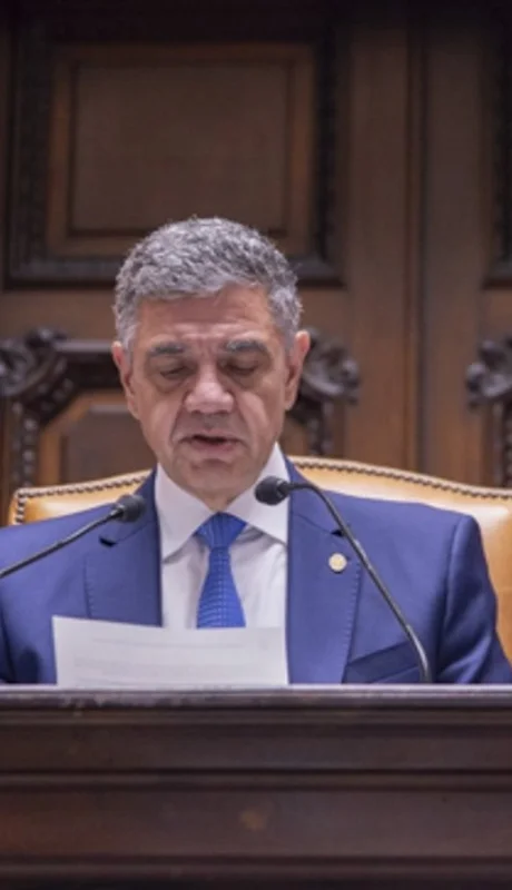 Jorge Macri en la apertura de sesiones en la Legislatura porteña/