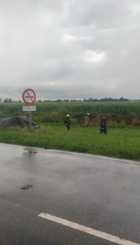 El lugar donde ocurrió el incidente. (Fotografía: Agencia Noticias Argentinas/redes)