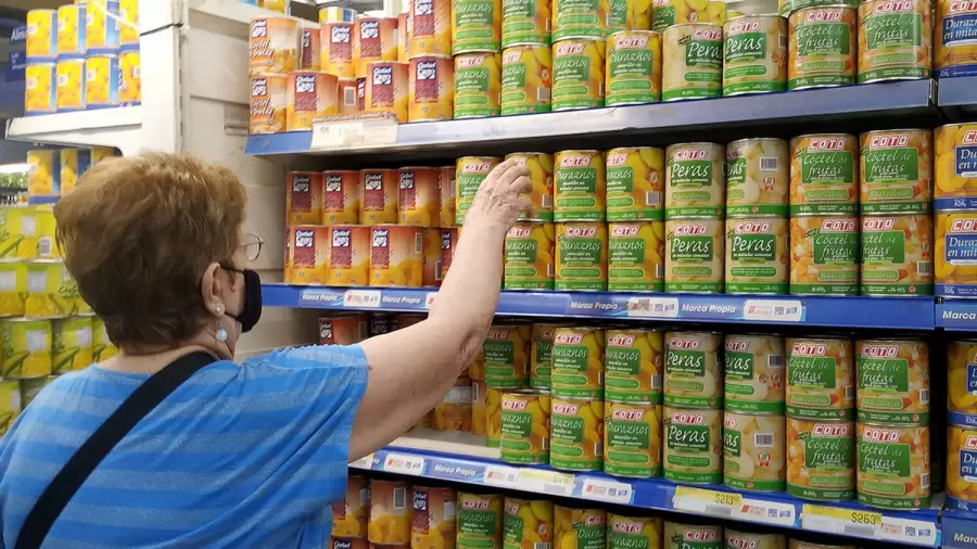 Se registró un leve aumento de los alimentos y las bebidas no alcohólicas. (Imagen: web)