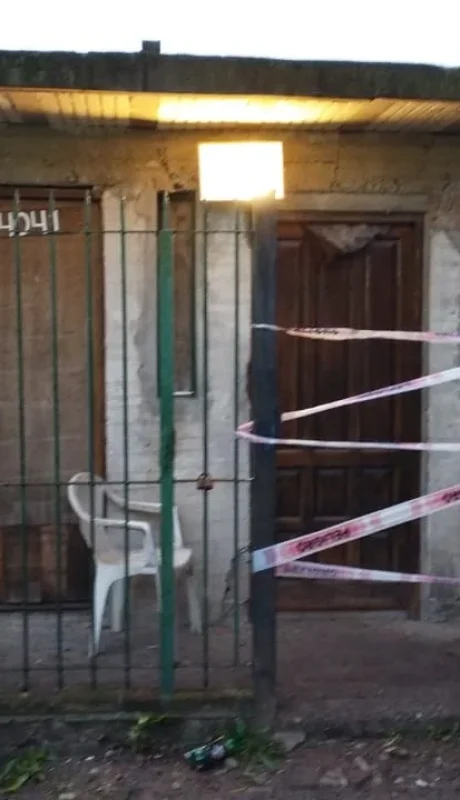 La casa donde ocurrió el hecho. (Fotografía: Agencia Noticias Argentinas)