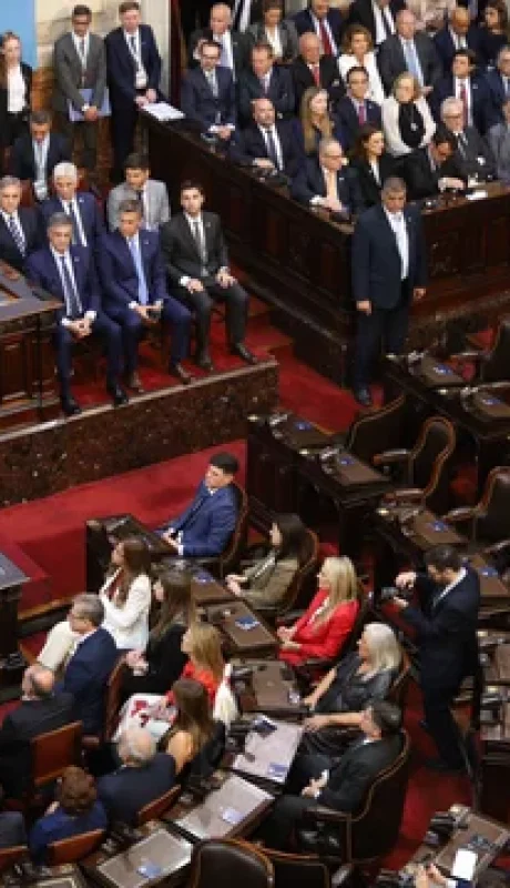 Desaire de un sector de diputados y senadores