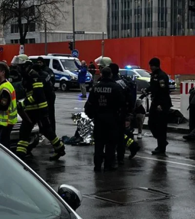 Un atropellamiento masivo en la zona de Munnhein en Alemania.