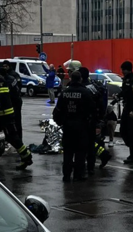 Un atropellamiento masivo en la zona de Munnhein en Alemania.