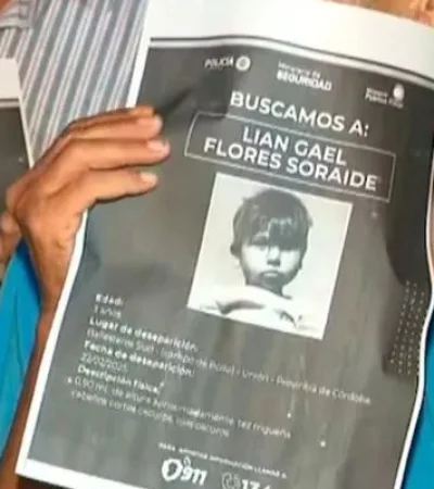 Desesperada búsqueda de Lian