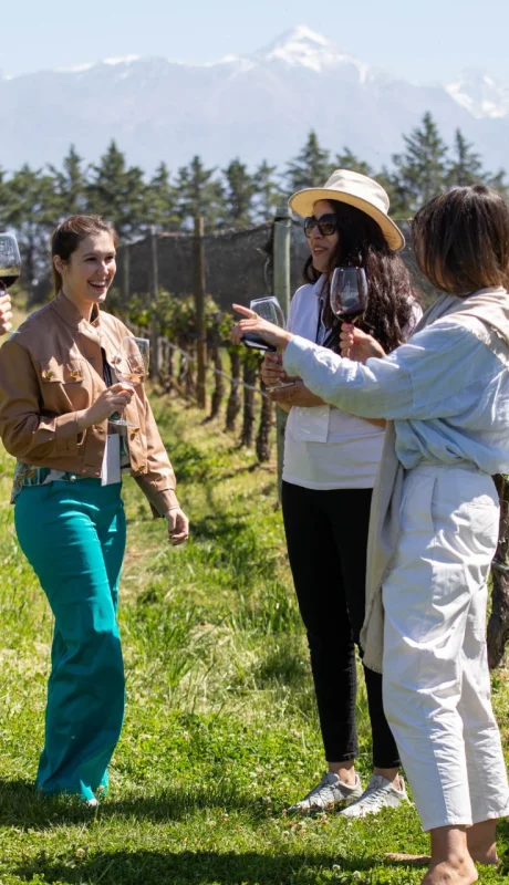 El vino siempre es atractivo para los turistas extranjeros en Mendoza/