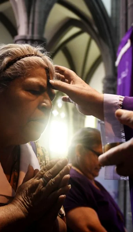 La fecha marca el inicio de la Cuaresma.