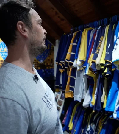 Un verdadero apasionado por Boca y el fútbol.