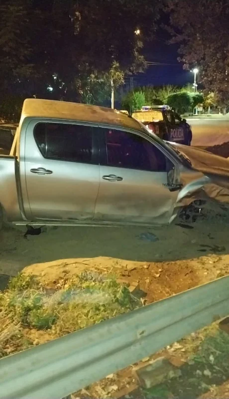 El conductor de la Toyota Hilux tenía una elevada cifra de alcohol en sangre.