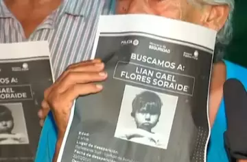 Búsqueda de Lian: la familia hizo un impactante pedido a la Justicia