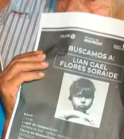 El pequeño Lian es intensamente buscado desde el 22 de febrero pasado. (Foto: archivo web)