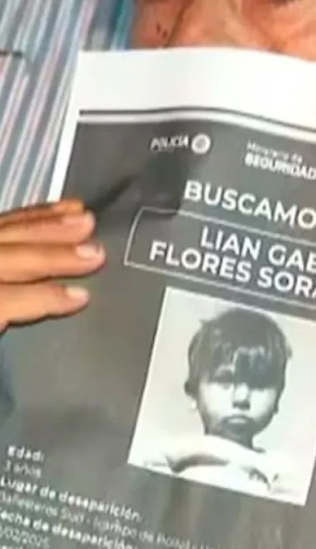 El pequeño Lian es intensamente buscado desde el 22 de febrero pasado. (Foto: archivo web)