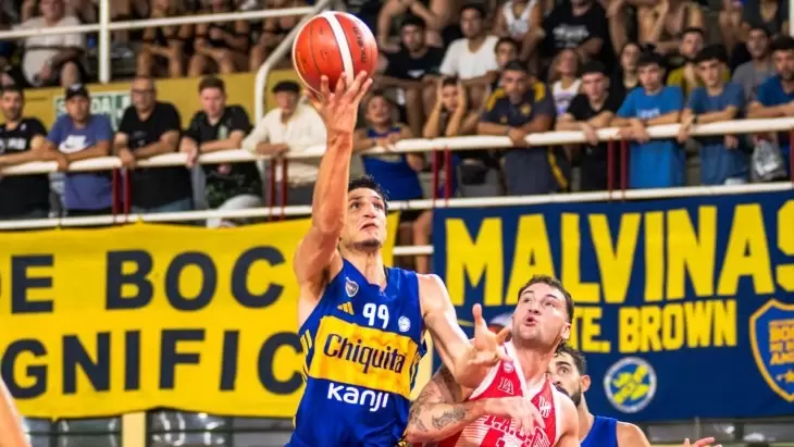 Boca no para de ganar en el básquet argentino.