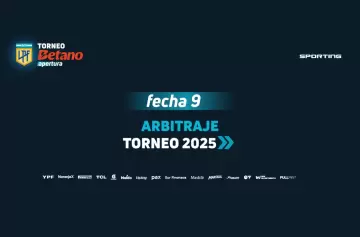 Fecha 9 del Apertura 2025: días, horarios, árbitros y TV