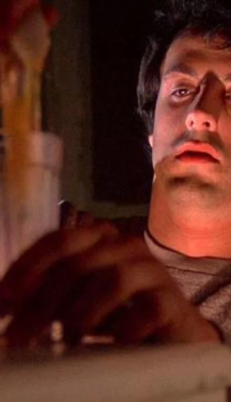 Sylvester Stallone en la película de Rocky (1972).