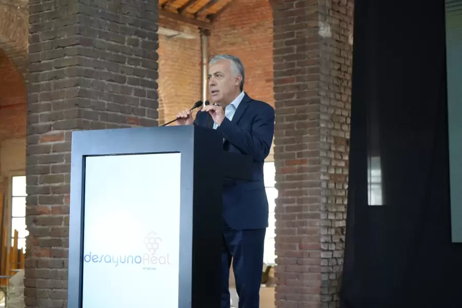 Alfredo Cornejo, gobernador de Mendoza/