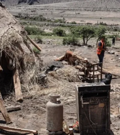 Hay localidades salteñas que directamente se han quedado sin agua ni comida.