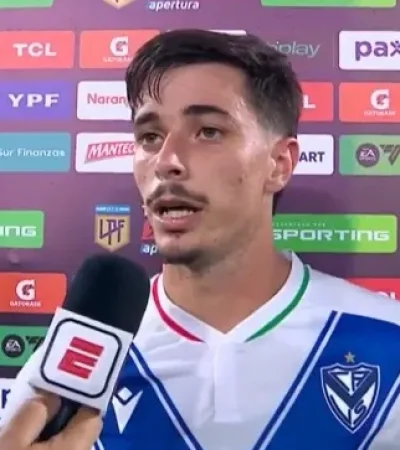 Valentín Gómez no ocultó su bronca y tristeza.