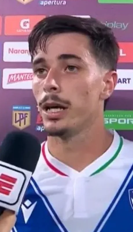 Valentín Gómez no ocultó su bronca y tristeza.