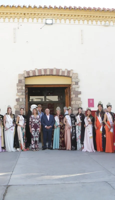 Las candidatas a ser Reina Nacional de la Vendimia/ Foto: