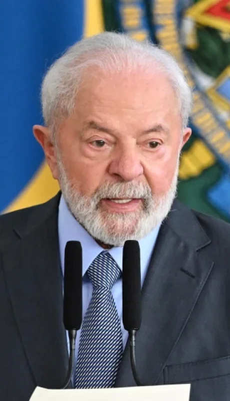 Lula Da Silva, presidente de Brasil.