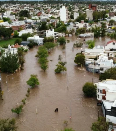 La terrible catástrofe en Bahia Blanca
