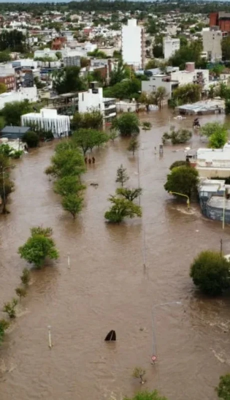 La terrible catástrofe en Bahia Blanca