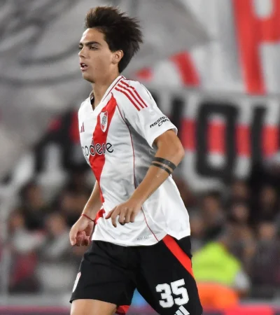 Giorgio Constantini debutó en River.