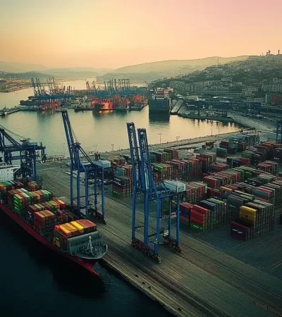 Puerto de Nansha, China.