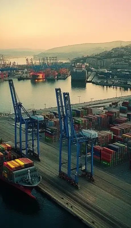 Puerto de Nansha, China.