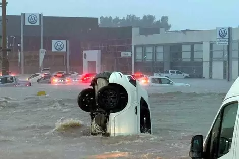 Temporal en Bahía Blanca/