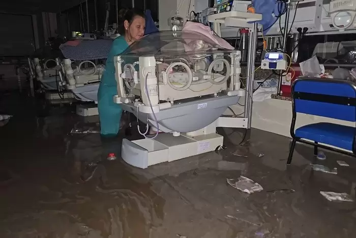 Inundaciones en Bahía Blanca